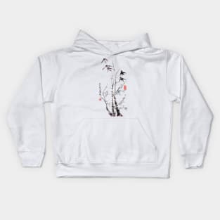 Five Swallows Kids Hoodie